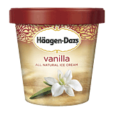 Haagen-Dazs Ice Cream Vanilla Full-Size Picture